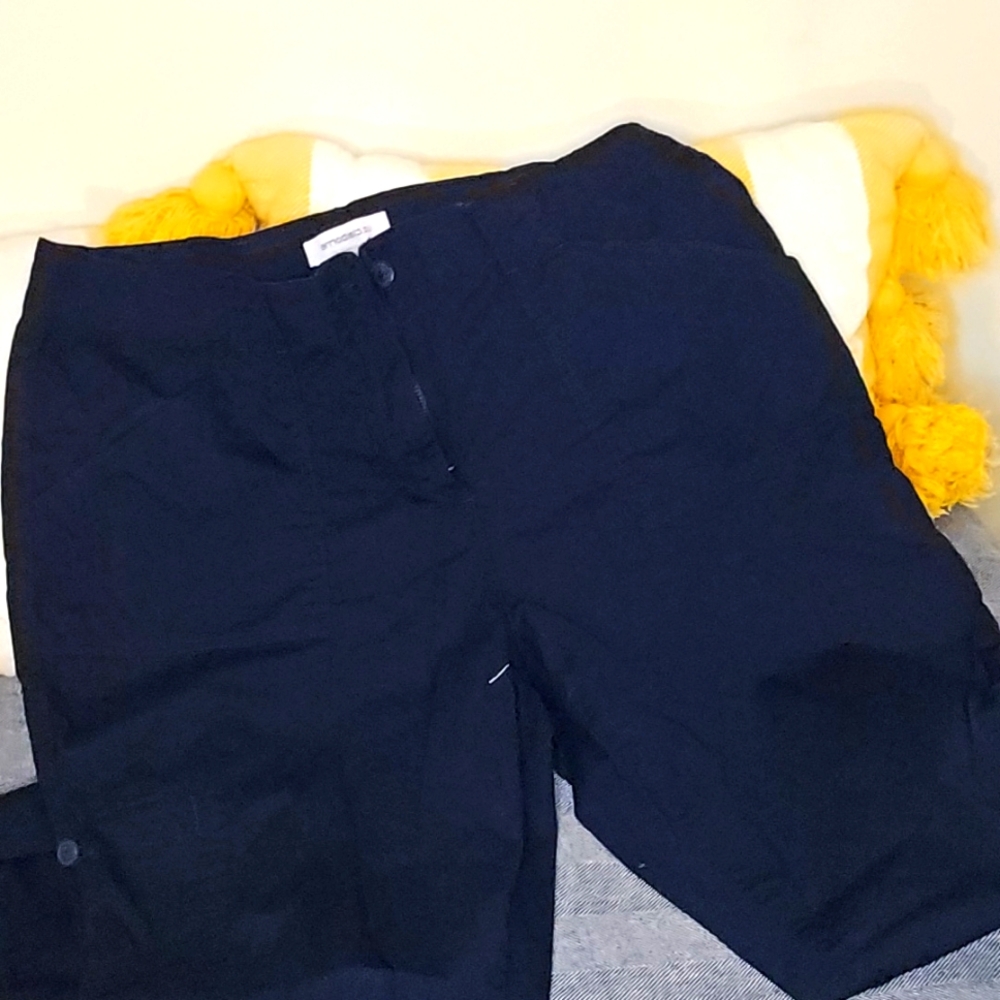 Navy Blue cargo pants size12 claiborne